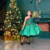 Alina Green dress - Image 2